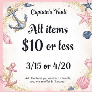 3 for $15 or 4 for $20